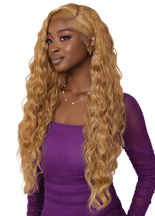 OUTRE LACE FRONT WIG PERFECT HAIR LINE SWOOP SERIES. SWOOP 7