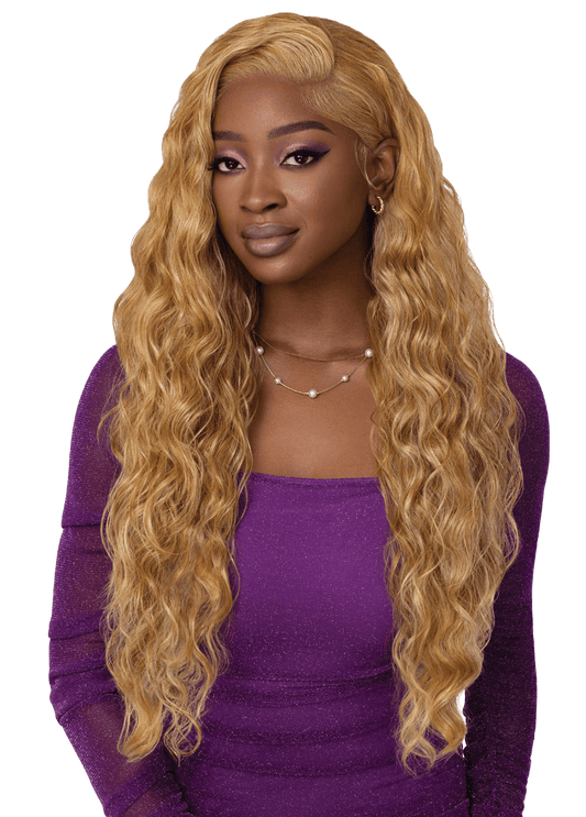 OUTRE LACE FRONT WIG PERFECT HAIR LINE SWOOP SERIES. SWOOP 7