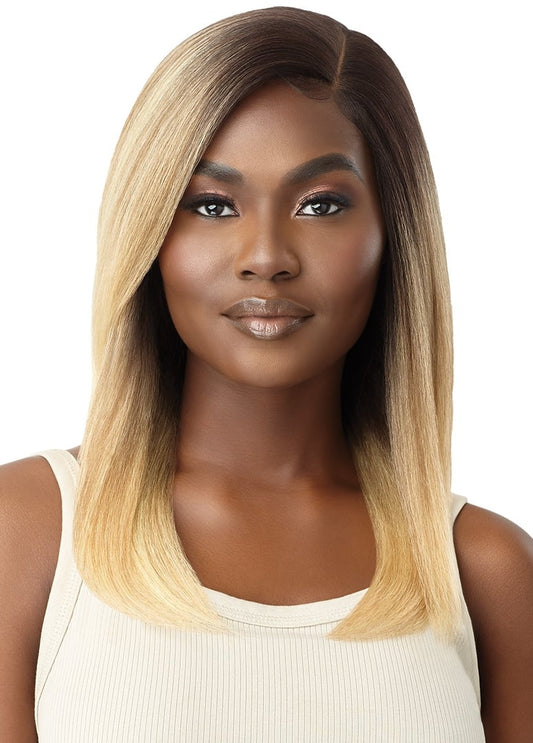 OUTRE LACE FRONT WIG. NATURAL YAKI 18"