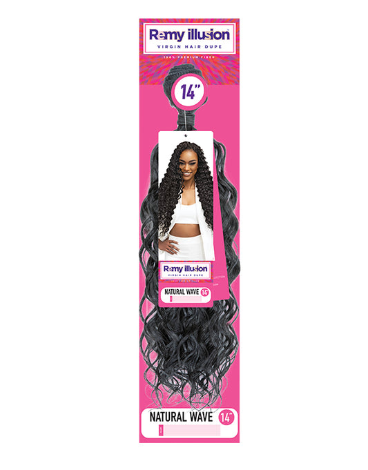 Janet Collection Remy Illusion natural wave 14"