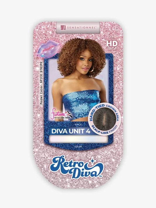 Sensationnel Glamora lace wig. Retro Diva UNIT 4