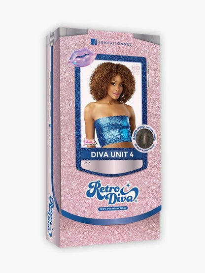 Sensationnel Glamora lace wig. Retro Diva UNIT 4