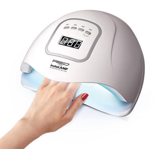 Red by kiss professional gel nail lamp. UV01