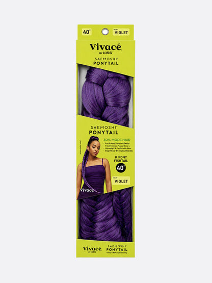 Vivace by Kiss Saemoshi K pony fishtail 40”