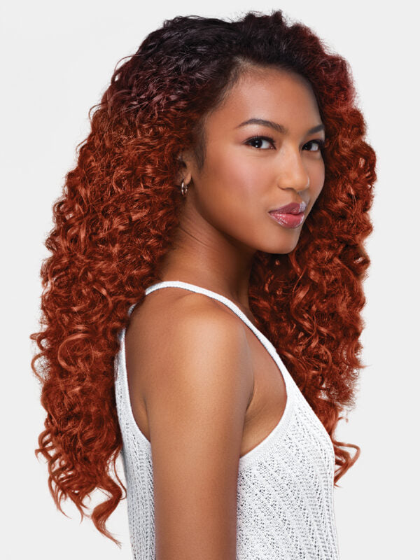 Vivace by Kiss Saemoshi half wig CHOA (CURLY 23”)