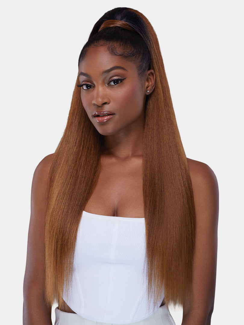 Vivace by Kiss Saemoshi ponytail straight 28”