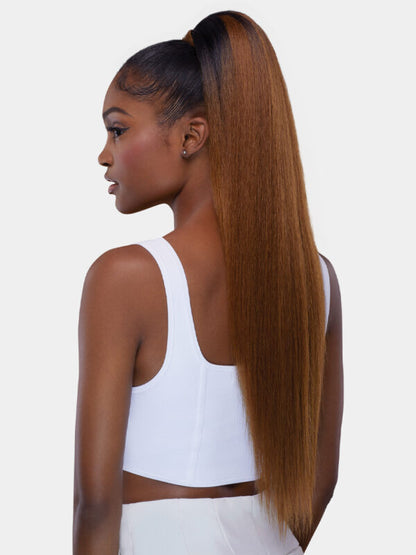 Vivace by Kiss Saemoshi ponytail straight 28”