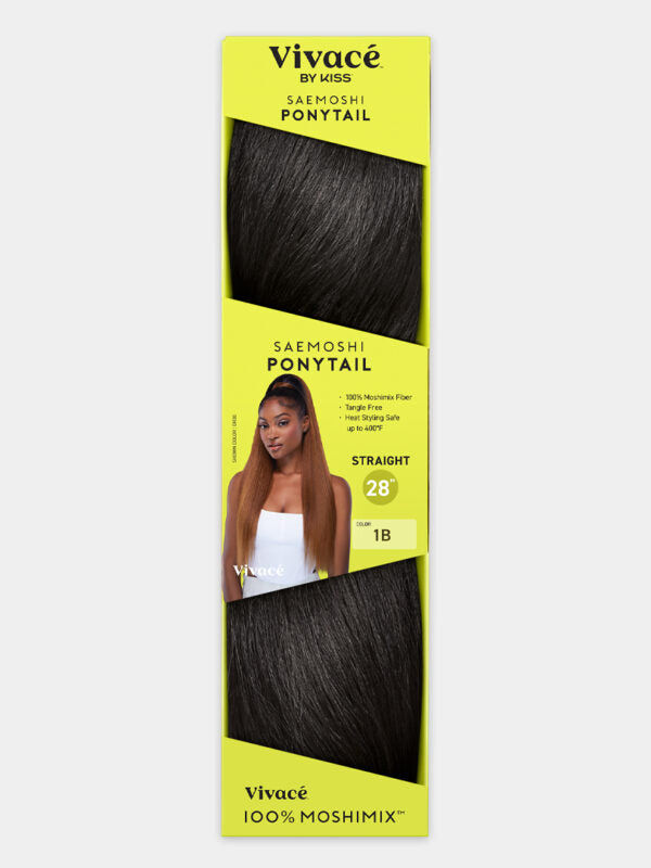 Vivace by Kiss Saemoshi ponytail straight 28”