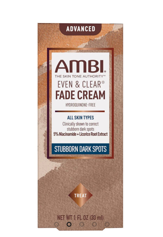 Ambi fade cream hydroquinone free. Stubborn dark spots