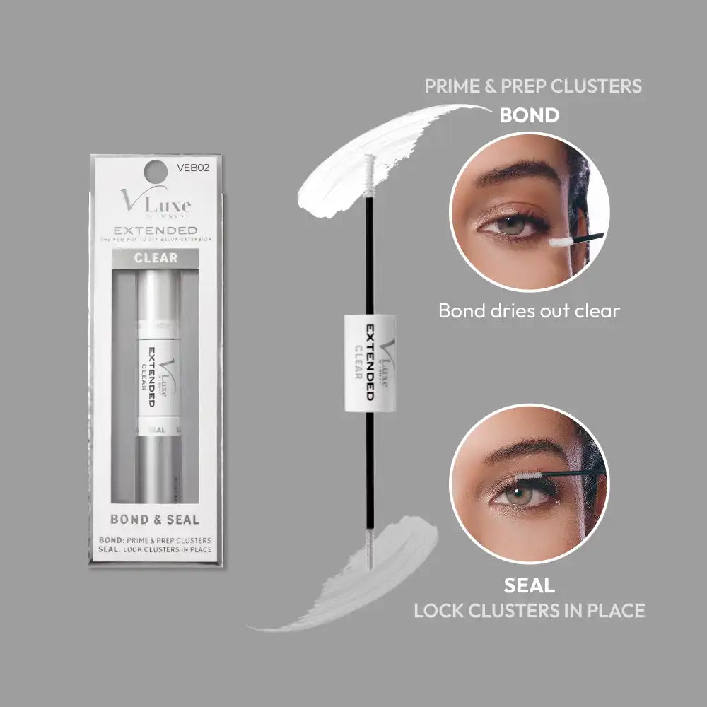VLUXE by I. ENVY extended bond & seal clear VEB02