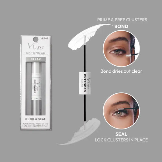 VLUXE by I. ENVY extended bond & seal clear VEB02