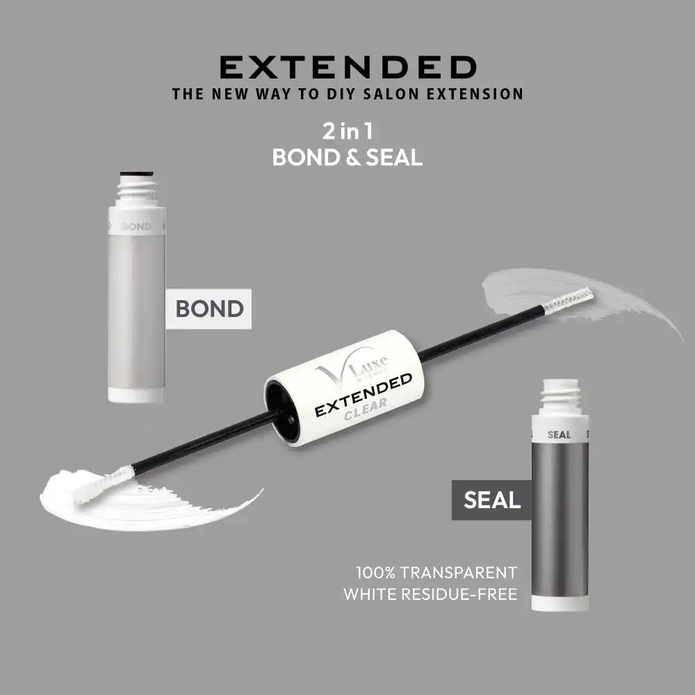VLUXE by I. ENVY extended bond & seal clear VEB02