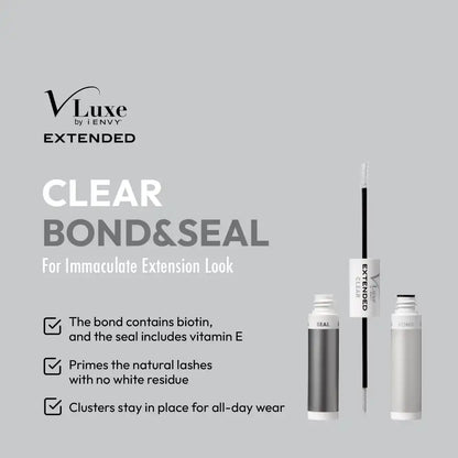 VLUXE by I. ENVY extended bond & seal clear VEB02