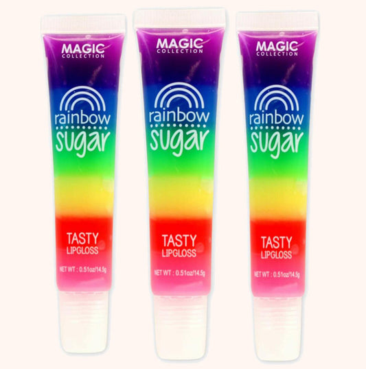 Magic collection rainbow color lip gloss. LIP17