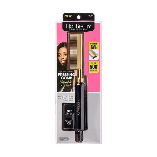HOT BEAUTY PROFESSIONAL DOUBLE-SIDED HOT COMB. HC04
