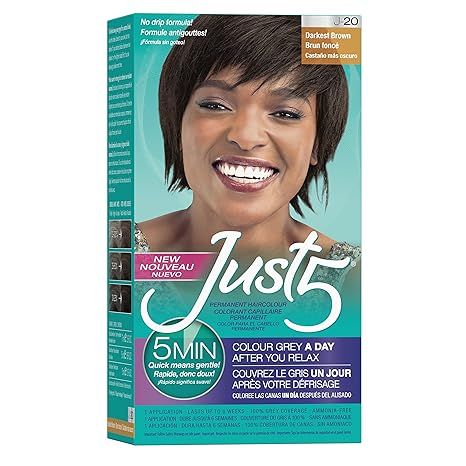 Just 5 Ammonia free permanent hair color