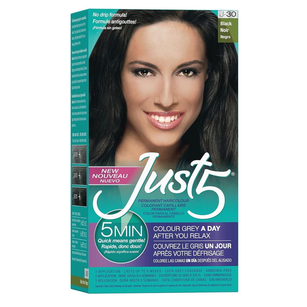 Just 5 Ammonia free permanent hair color