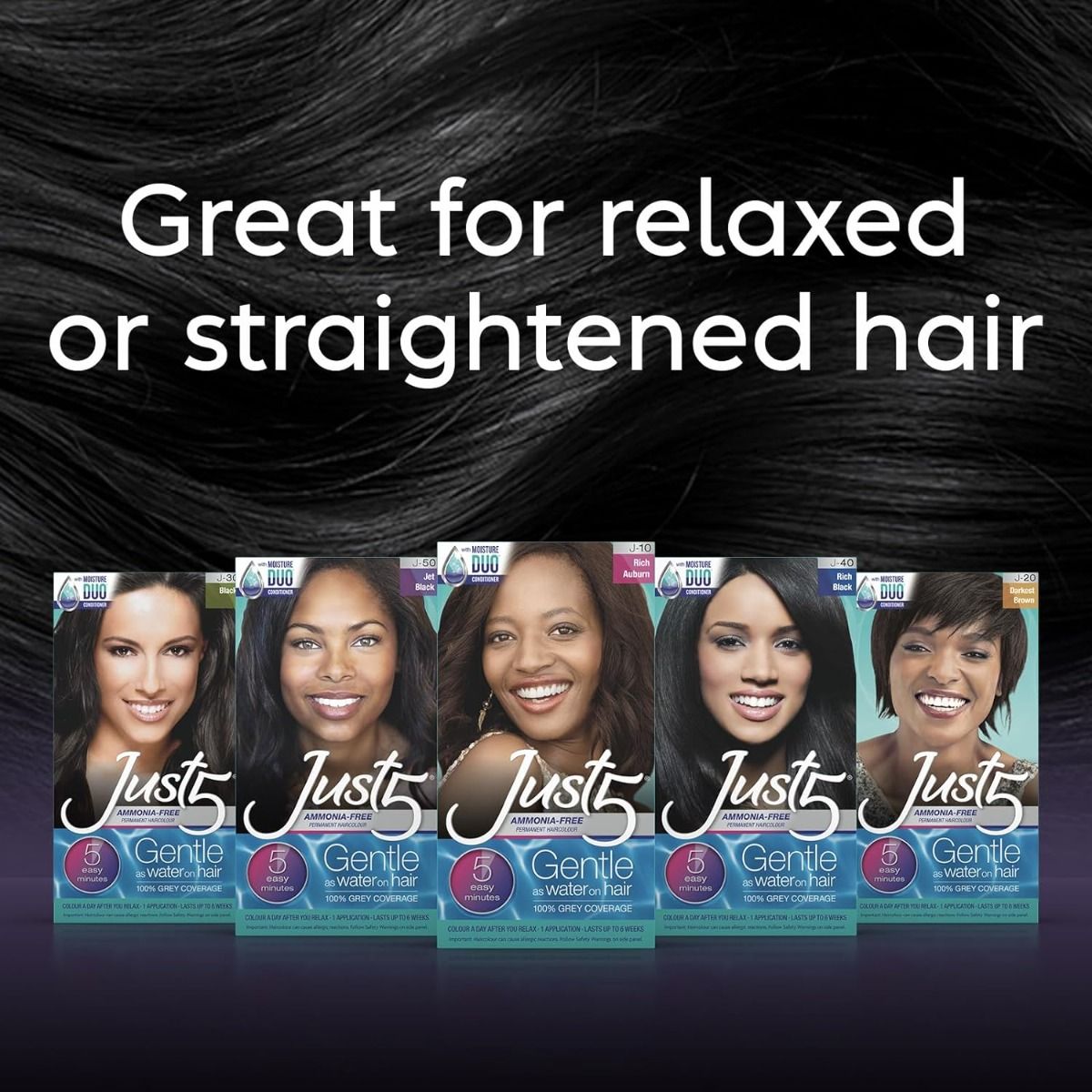 Just 5 Ammonia free permanent hair color