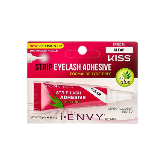 Kiss aloe infused strip eyelash adhesive. Clear . Kpeg04a