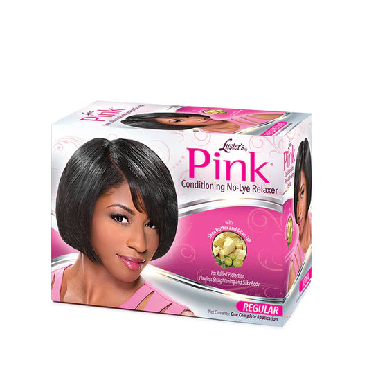 Premium Relaxer Kit(Pink) Pink