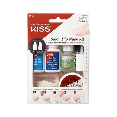 Kiss salon dip nude kit. KSDN01